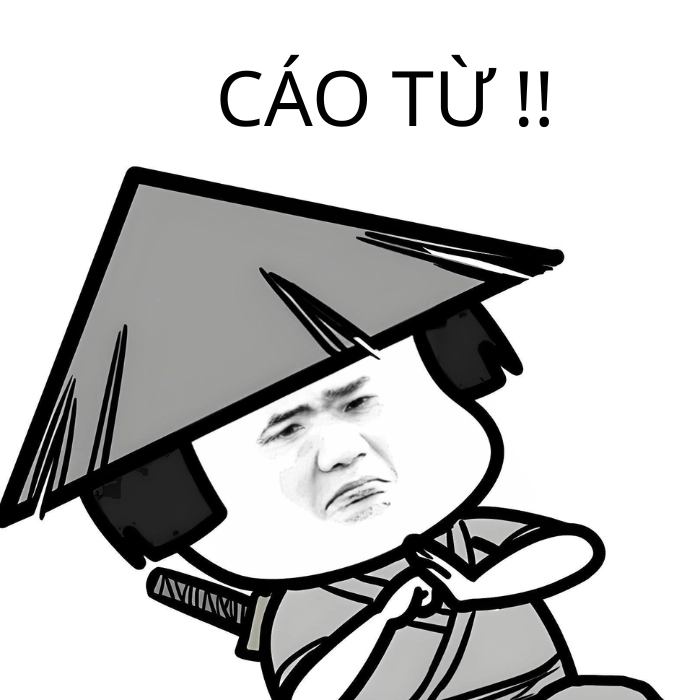 Cáo từ meme dành cho hội thích âm thầm rời sân.
