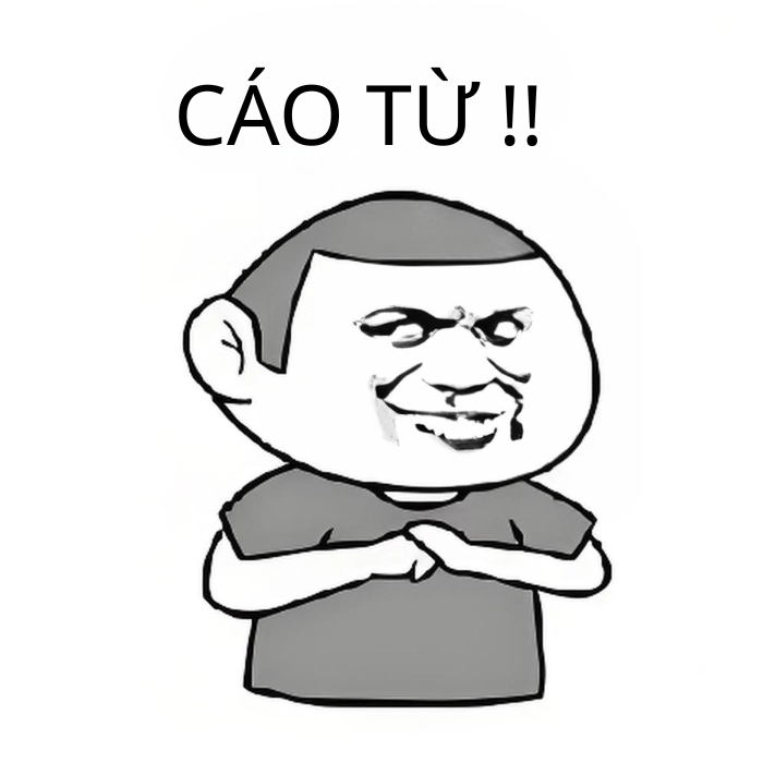 Biểu cảm này quá hợp mỗi lần muốn lặng lẽ biến mất.