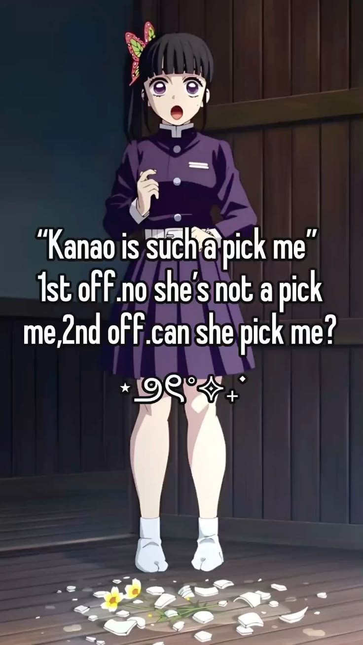 I will NOT tolerate Kanao slander 💀