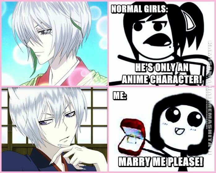 ♡Screw Normal. I want Tomoe.♡ // Kamismama Kiss funny meme