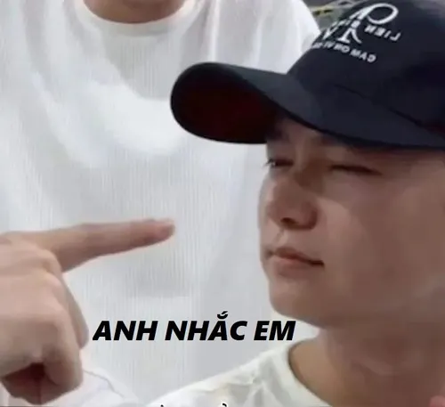 Meme vui “anh nhắc em” pha chút cảnh tỉnh khéo.