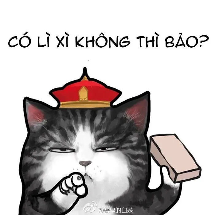 Meme lì xì khiến không khí Tết thêm phần rộn ràng.