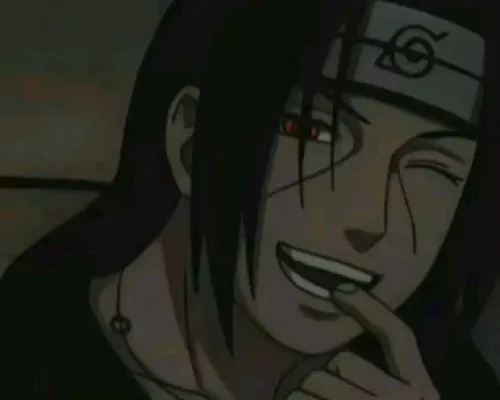 Meme Itachi cười vui vẻ
