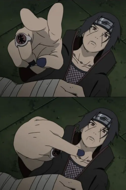 Uchiha Itachi meme khiến mọi pha cạn lời thêm ngầu.