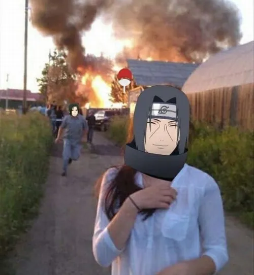 Uchiha Itachi meme dành cho hội càng mạnh càng kín tiếng.