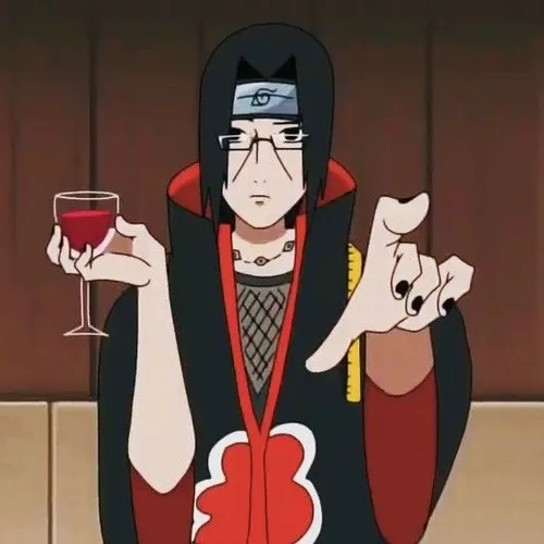 Uchiha Itachi meme hợp mọi pha quay lưng cực ngầu.
