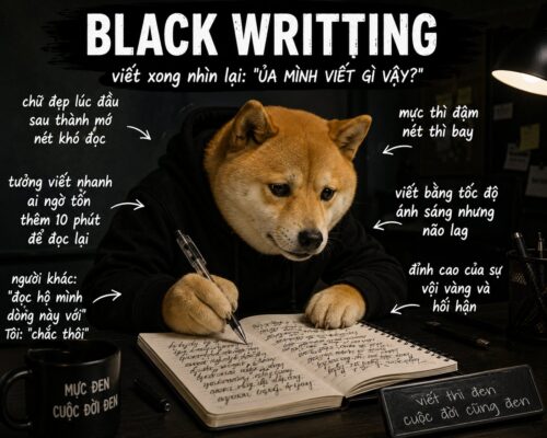 Blackbeard writing meme – Ảnh chế viết lách siêu hài bựa