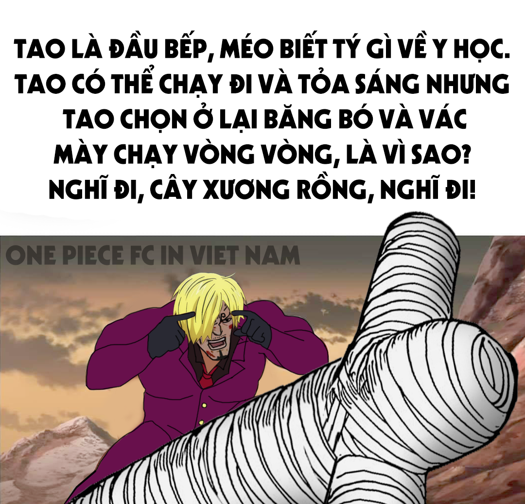 Cười vỡ bụng với chùm ảnh lấy cảm hứng từ meme Think Mark theo phong cách One Piece cực kỳ báo đạo
