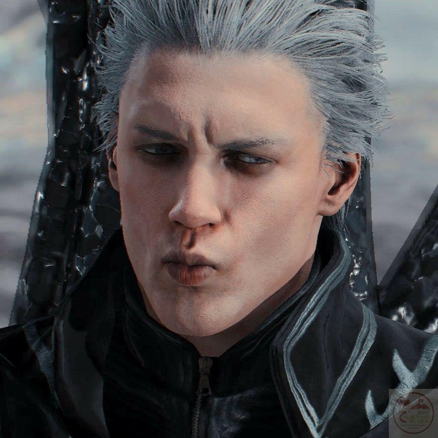 Full ảnh Vergil meme và Dante meme chair may cry siêu hài