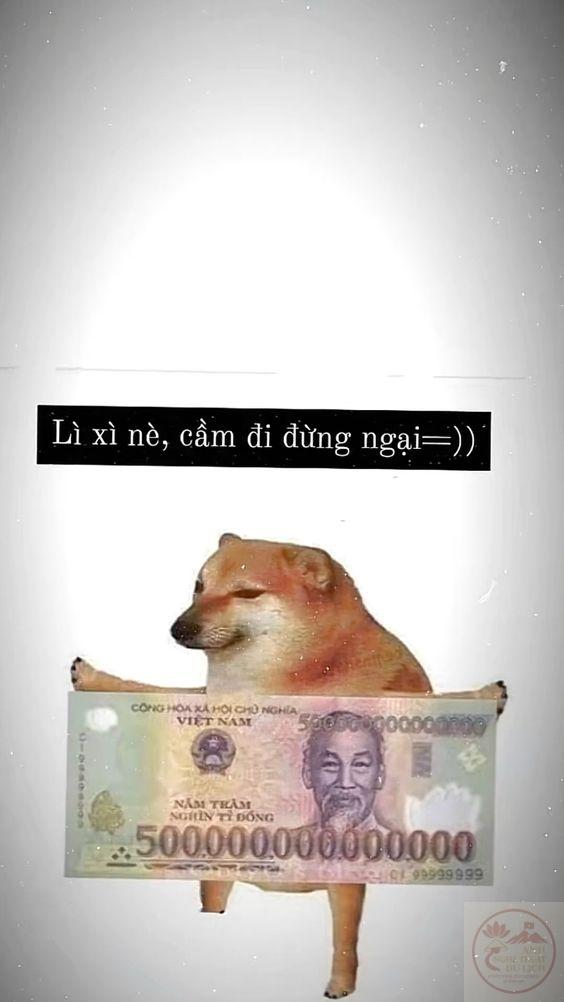Đầu năm chỉ mong vận may đến cùng chiếc lì xì.
