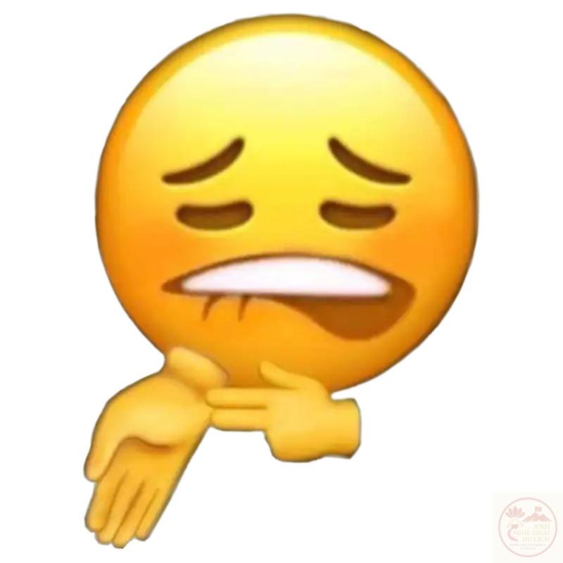 Emoji buồn khóc