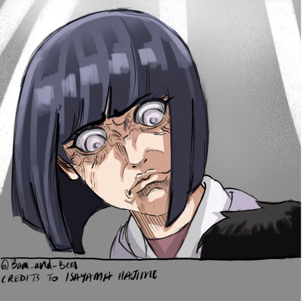 Hinata Hyuga meme – Ảnh chế nàng mắt trắng siêu hài bựa