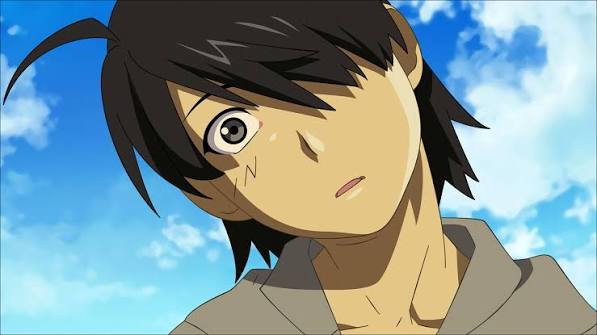 Koyomi Araragi HD Wallpaper | Monogatari Series Anime Art by Morrow | 1800x1011 | Wallpaper Abyss