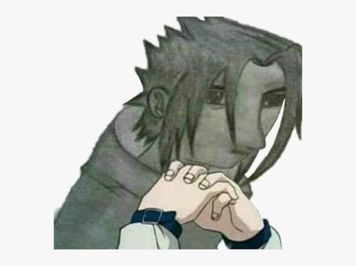 Sasuke Uchiha Anime Naruto Hand - Bad Sasuke Drawing Meme, HD Png Download , Transparent Png Image - PNGitem