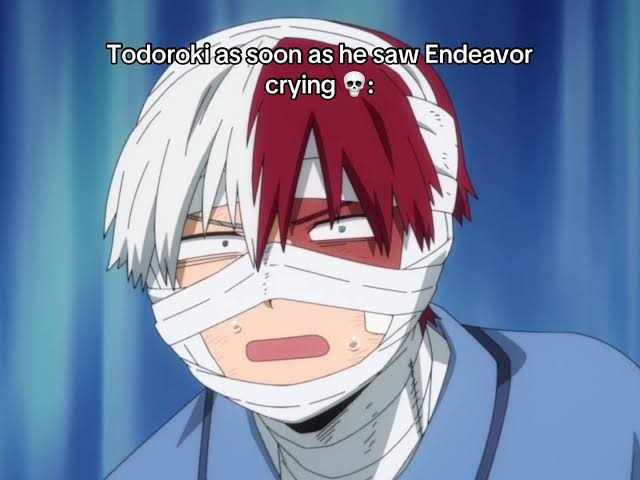 Todoroki's Awkward Moment