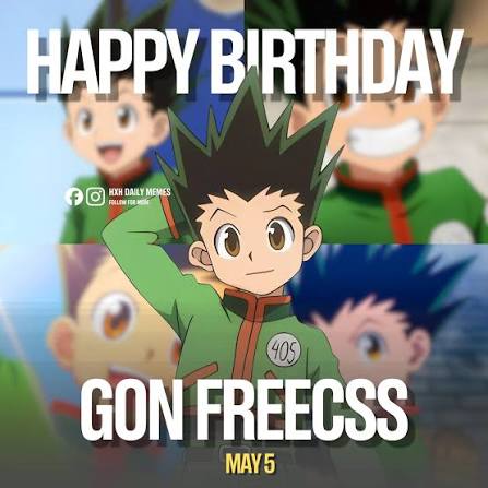 Hunter - Happy Birthday to everyone's favorite Rookie Hunter, Gon Freecss! 🎣🎉 Whether he's reel-ing in the Master of the Swamp or mastering his Nen, Gon Freecss always reminds us to enjoy