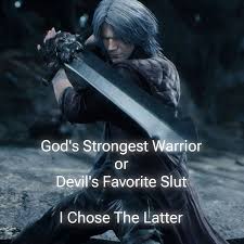 Felt like hating. Might delete never Devil May Cry Meme Dante Vergil #meme #memesdaily #memes #memepage #relatable relatablepost relateablememes relateable dmc devilmaycry4 devilmaycry devilmaycrymemes dantesparda