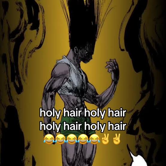 Holy Hair Funny Gon Freecss Moment - Hunter x Hunter