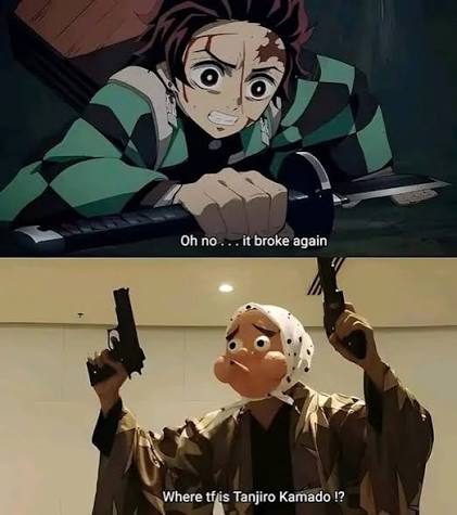Haganezuka had gun breathing style we wouldn't have Tanjiro in Season 2-3 😂😂😂 #demonslayer #kimitsunoyaiba #tanjiro #Haganezuka #demonslayercorps #anime #funny #meme #cosplay