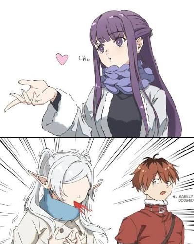 Fern sử dụng phép thuật nguy hiểm nhất trong tất cả các phép thuật #manga #anime #animecouple #animememes #meme #komiexe #sousounofrieren #frieren