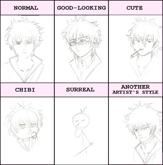 Meme With Sakata Gintoki by HellGab on DeviantArt