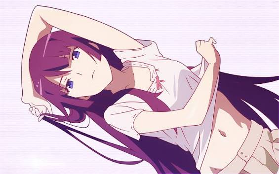 HD Wallpaper of Hitagi Senjōgahara from Monogatari Series: Second Season by YayaFTW | 1920x1200 | Wallpaper Abyss