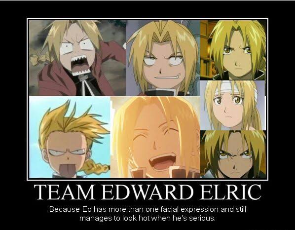 Anime/Cartoon/Animation Memes - Team Ed Elric {FMA} - Wattpad