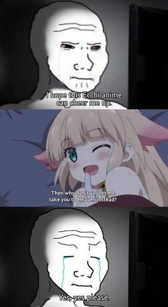 KyngYoshee.TV - Me, when I drop memes for you guys 😭😂 #ecchi #anime #ecchianime #animememe #animelover | Facebook