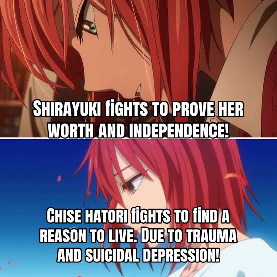Shirayuki and Chise Hatori Look-Alikes: Anime Comparison | TikTok