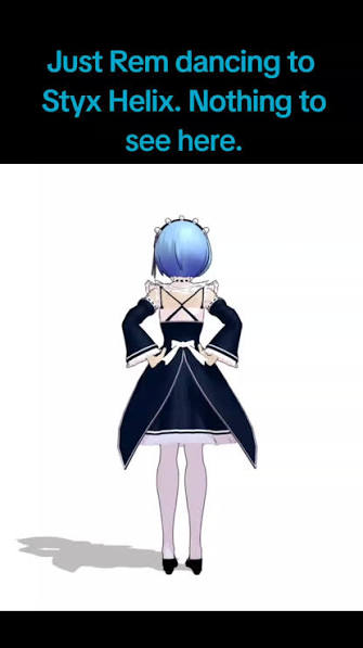 Rem Dancing Meme | TikTok
