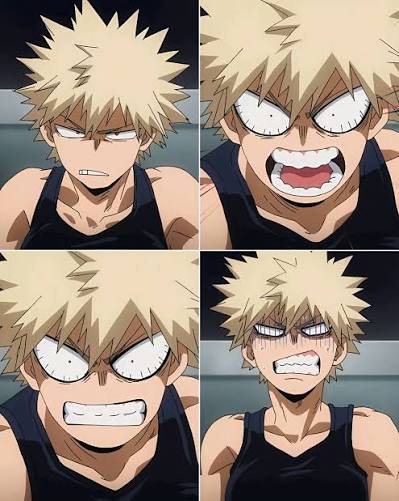Bakugo Katsuki meme hợp mọi pha cáu nhưng vẫn ngầu.