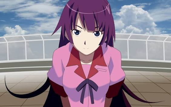 Hình nền : hình minh họa, Dòng Monogatari, Anime cô gái, Tác phẩm nghệ thuật, tóc màu tím, Senjougahara Hitagi, Ảnh chụp màn hình, Mangaka 2560x1600 - Linez - 262404 - Hình nền đẹp hd - WallHere