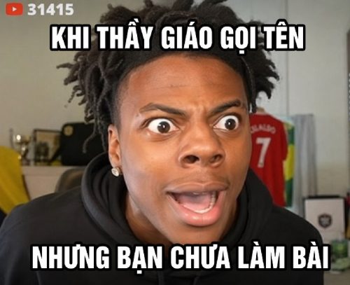 iShowSpeed meme – Bộ ảnh chế face siêu hài gây bão TikTok