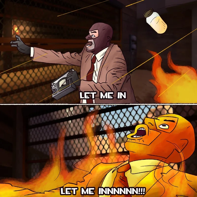 Let me in meme chuẩn biểu cảm của hội sợ bỏ lỡ drama.