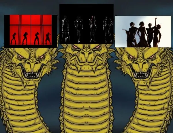 Bộ ảnh meme 3 con rồng: Từ oai hùng đến hài hước không tưởng