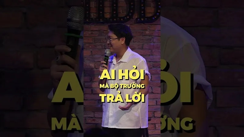 Ảnh meme ai hỏi mà bộ trưởng trả lời hài hước