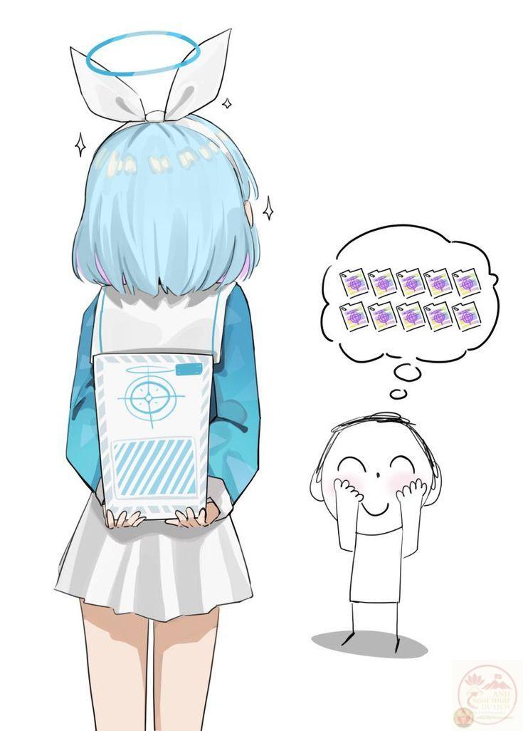 Game thủ gacha mê mẩn với 170+ meme Blue Archive sensei đỉnh