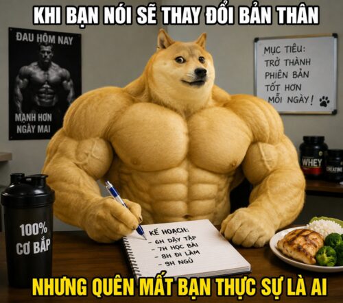 Meme cơ bắp – Ảnh chế khoe cơ bắp siêu hài hước nhất