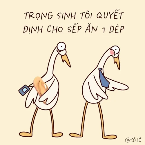 Meme văn phòng mô tả cảnh bonus thấp lè tè