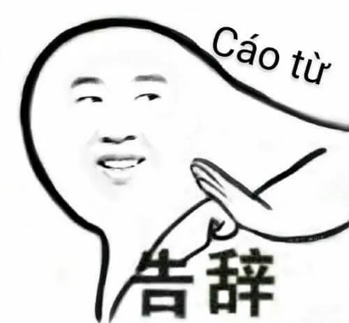 Ảnh chế người que từ chối và cáo từ