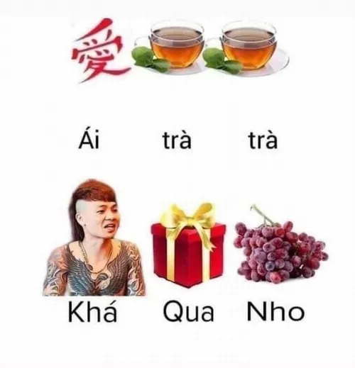 Ảnh troll Khá Bảnh được remix lại thành clip viral