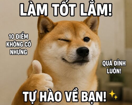Meme khen – Ảnh chế khen đểu khen gái siêu hài hước