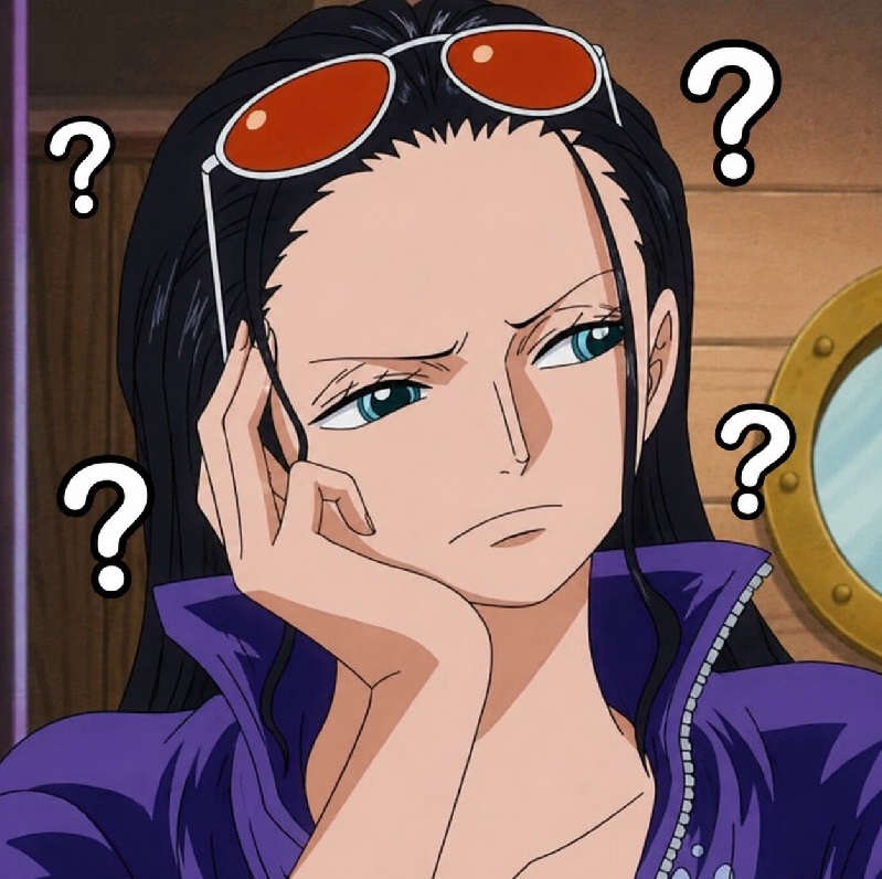 Ảnh troll meme Nico Robin cười ra nước mắt mỗi ngày