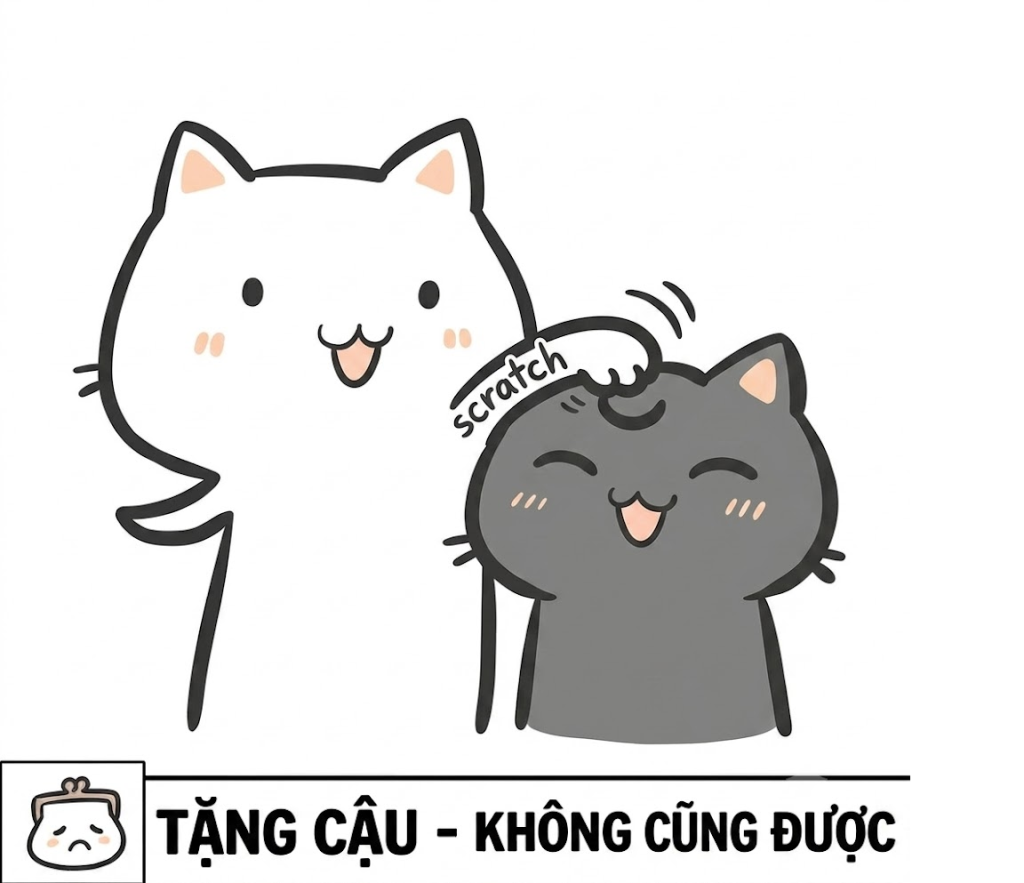 Meme xoa đầu – Ảnh chế waifu mèo dễ thương siêu cute