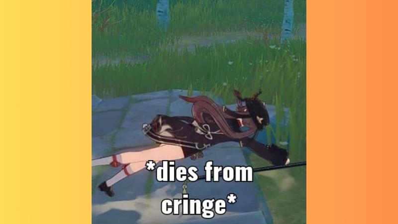 Meme Genshin - Hu Tao gục ngã