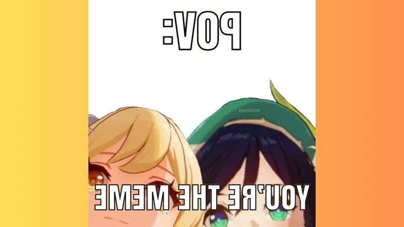 Meme Genshin POV
