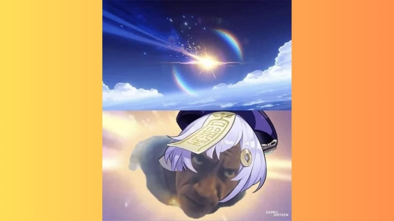 Meme Genshin - Gacha 50/50 ra Qiqi
