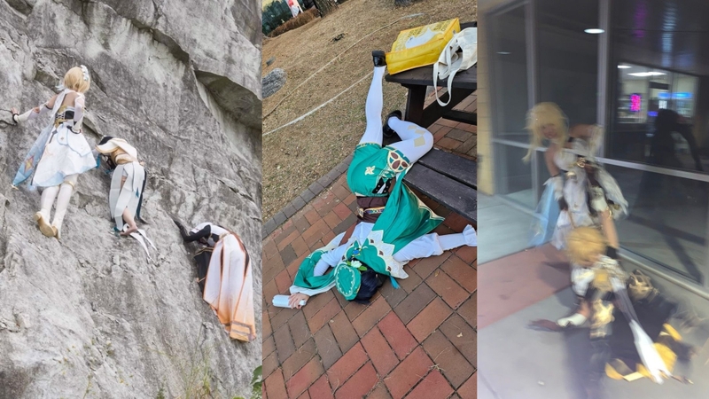 Meme Genshin - Cosplay game