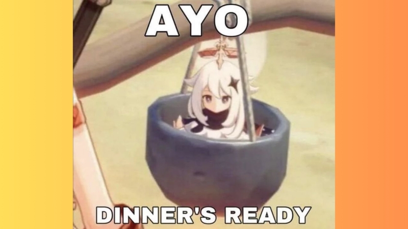 Meme Genshin - Emergency Food