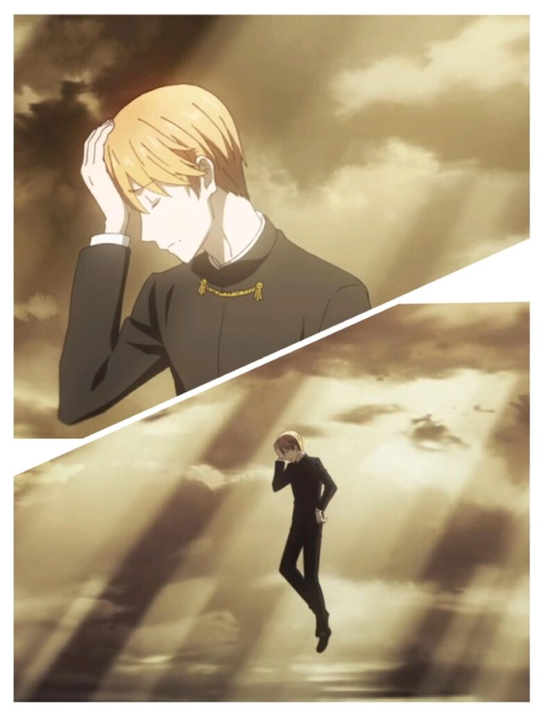 Sticker meme Miyuki Shirogane dùng chat cực lầy